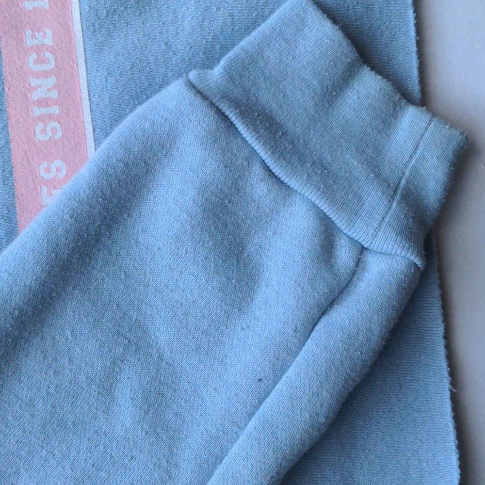5/6T Cropped Baby Blue Hoodie Forever21 - Picture 3 of 8